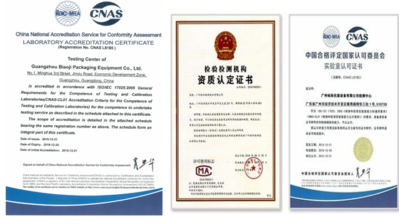 packaging material Testing Laboratory