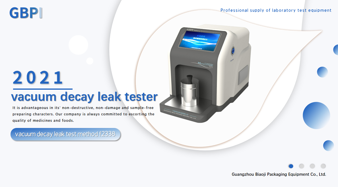  Vacuum Decay Leak Detection Tester 