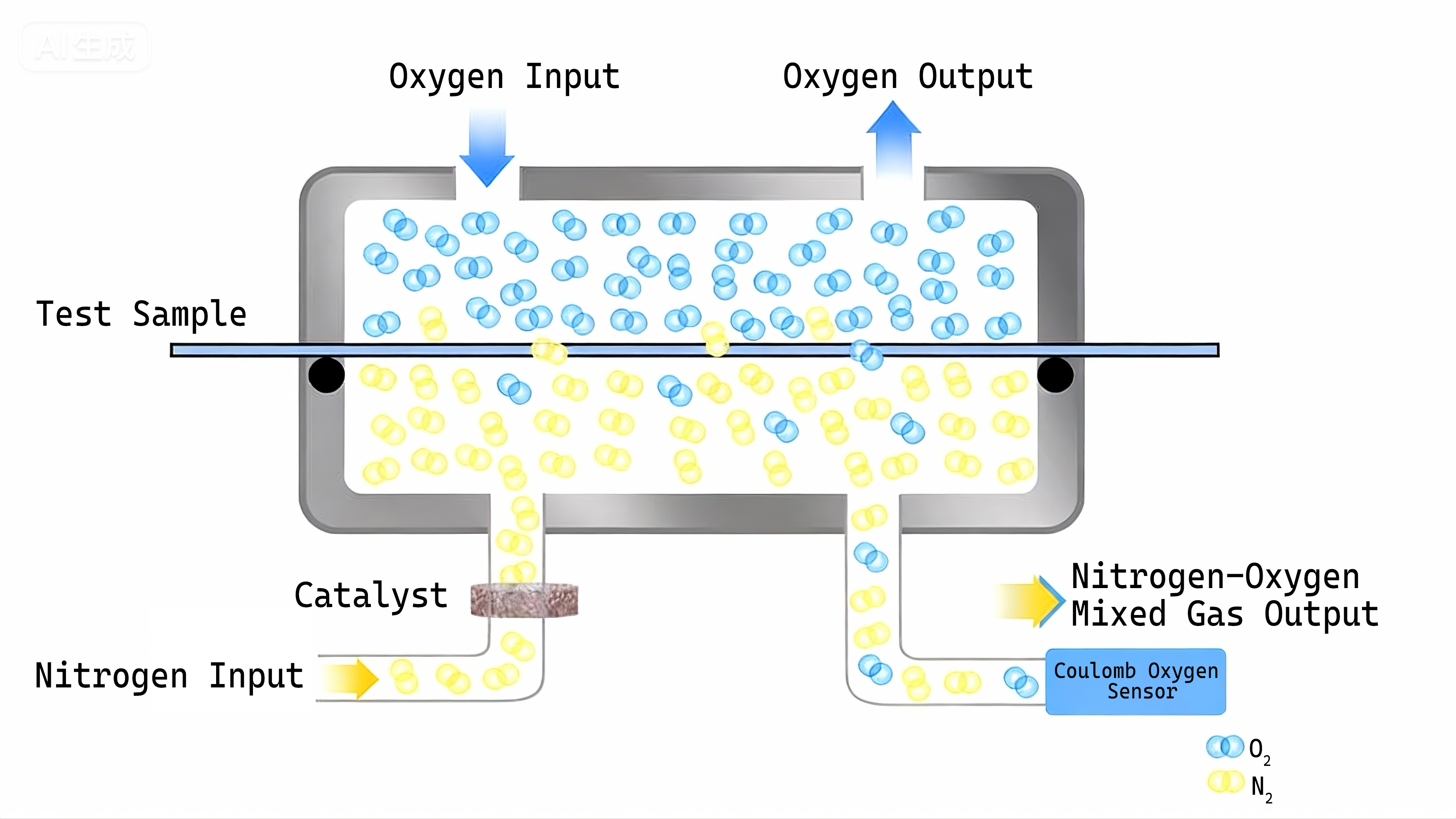 Coulometric Method Diagram