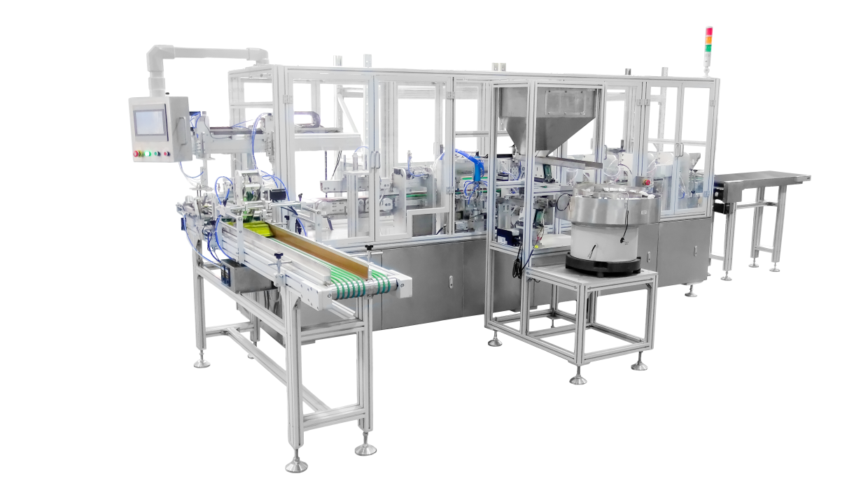 GF-1700XB Single-channel Linear Bevel Spout Sealing Machine