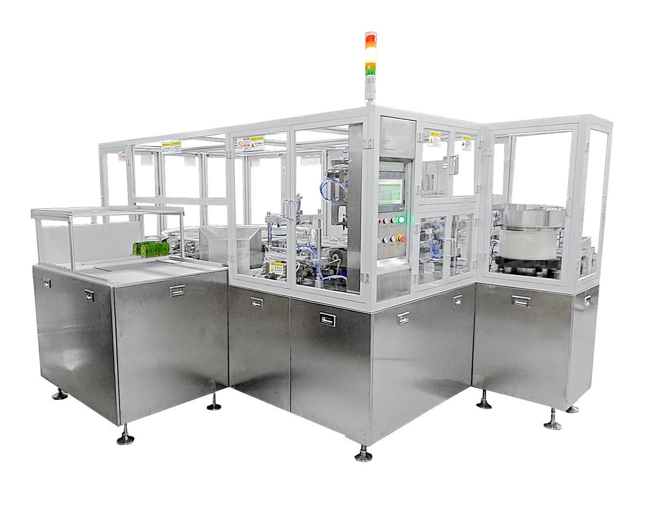 GF-2500B Two-station Rotary Spout Sealing Machine