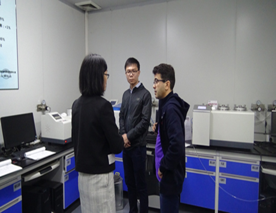 Iranian client visit GBPI Packaging Testing Equipment in Factory
