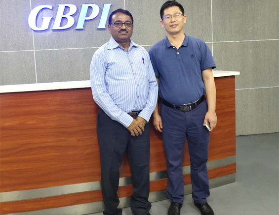 India VIP Customer Mr. Sanjay Vist GBPI Packaging Testing Instrument